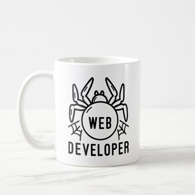 Web Developer Coffee Mug (Left)