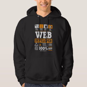 Web Developer IT Guy Computer Website Development  Hoodie