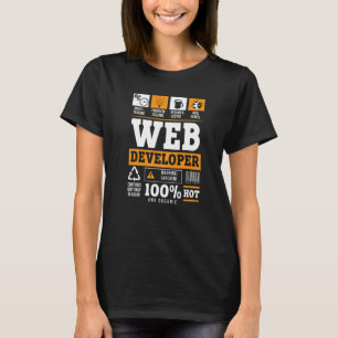 Web Developer IT Guy Computer Website Development T-Shirt
