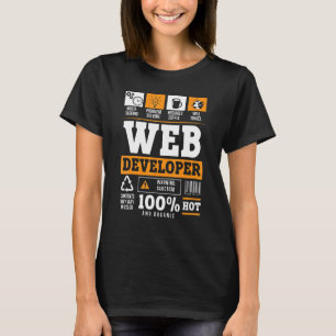 Web Developer IT Guy Computer Website Development T-Shirt