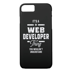 Web Developer Job Title Gift iPhone 8/7 Case