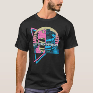 Web Developer Programmer Coding Full Stack Develop T-Shirt