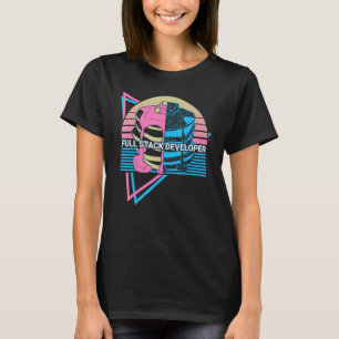Web Developer Programmer Coding Full Stack Develop T-Shirt