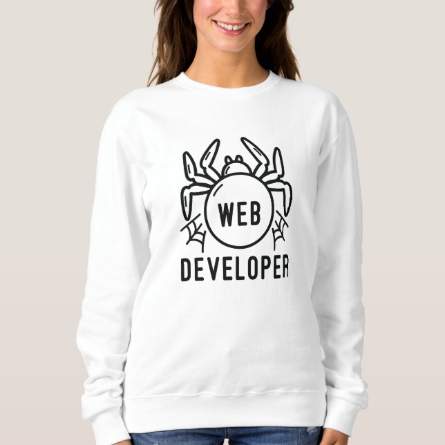 Web Developer Sweatshirt (Front)