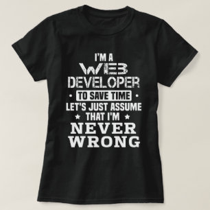 Web Developer T-Shirt