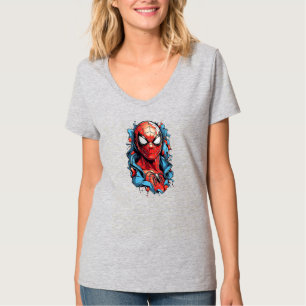 Web Hero Burst – Comic Style T-Shirt