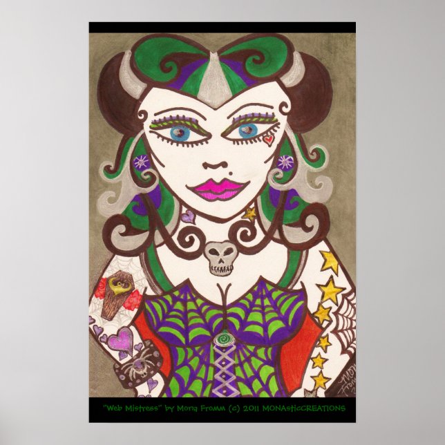 "Web Mistress" Poster (Front)