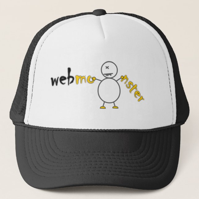 Web Monster Trucker Hat (Front)
