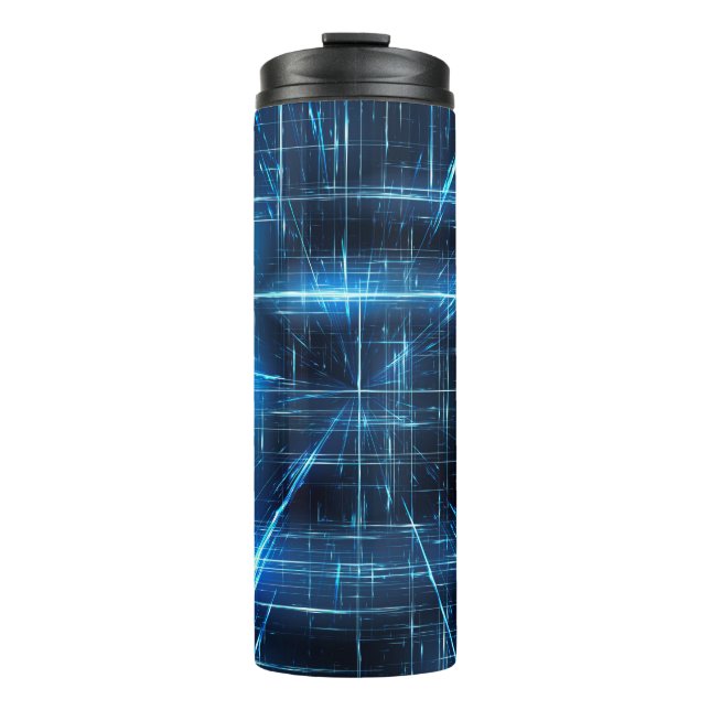 Web network light points of light thermal tumbler (Front)