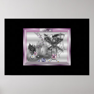 WEB OF DIAMONDS POSTER