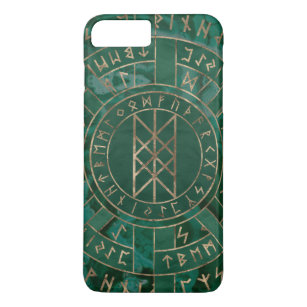 Web of Wyrd - Malachite, Leather and Gold Case-Mate iPhone Case