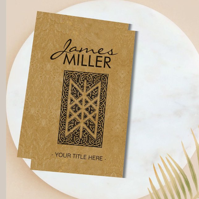 Web of Wyrd  - The Matrix of Fate Business Card (Creator Uploaded)