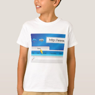 Web Page Browser T-shirt