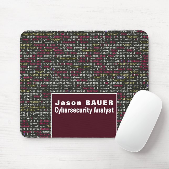 Web Script, Information Technology, Computer Mouse Mat (With Mouse)