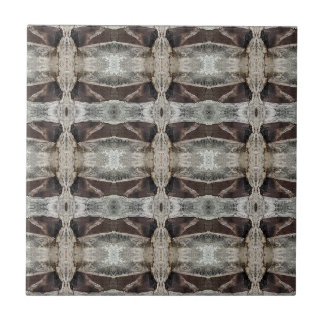Web Tree Bark Patterned 4.25 Sqaure Tile