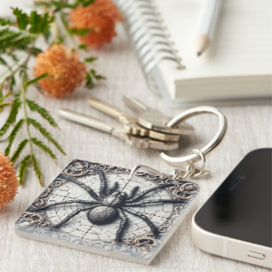 Web Weaver Key Ring
