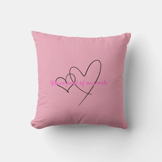Web Within – Art of Hidden Strength Cushion (Front)