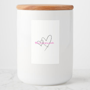 Web Within – Art of Hidden Strength Food Label
