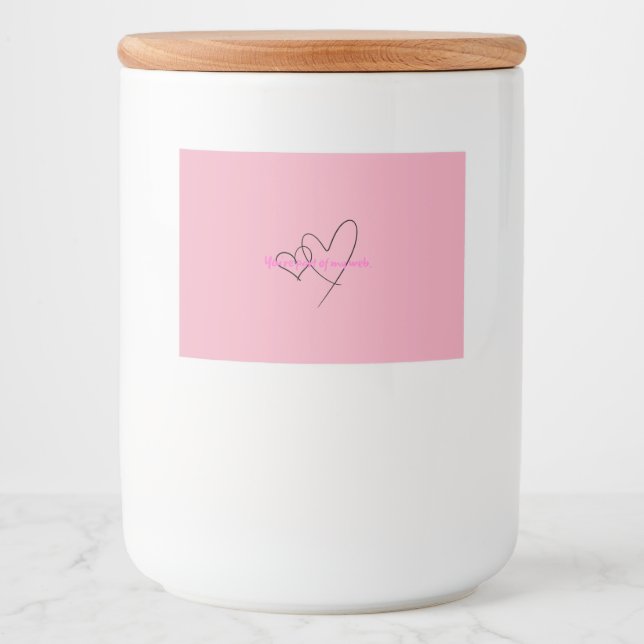 Web Within – Art of Hidden Strength Food Label (Front)