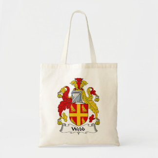 Webb Coat of Arms Family Crest Tote Bag
