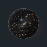 Webb Space Telescope science nasa universe star as 3 Cm Round Badge<br><div class="desc">Webb Space Telescope science nasa universe star astronomy public domain</div>