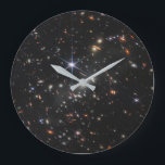 Webb Space Telescope science nasa universe star as Large Clock<br><div class="desc">Webb Space Telescope science nasa universe star astronomy public domain</div>