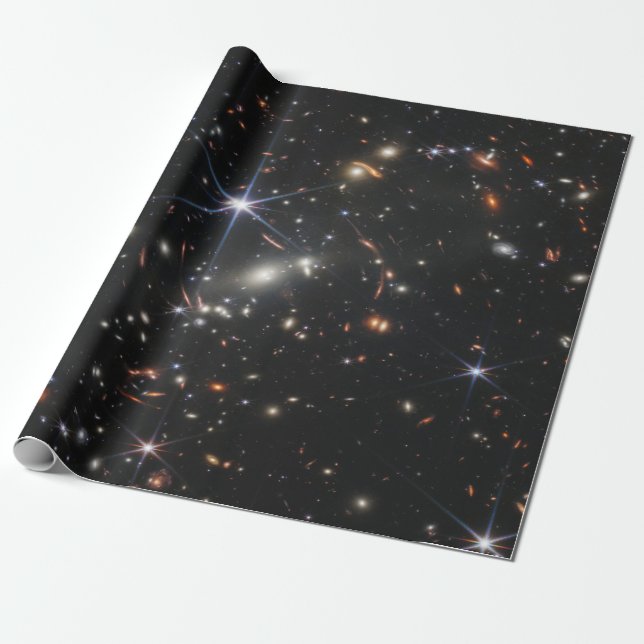 Webb Space Telescope science nasa universe star as Wrapping Paper (Unrolled)
