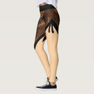 Webbed Skirt Illusion Leggings