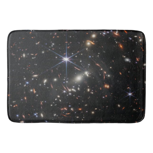 Webb's First Deep Field View Galaxies in Universe  Bath Mat (Front)