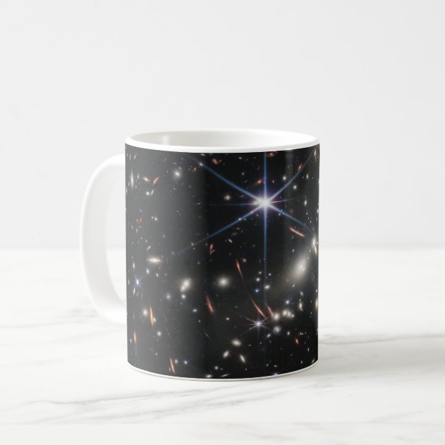 Webb's First Deep Field View of the Universe  Coffee Mug (Front Left)