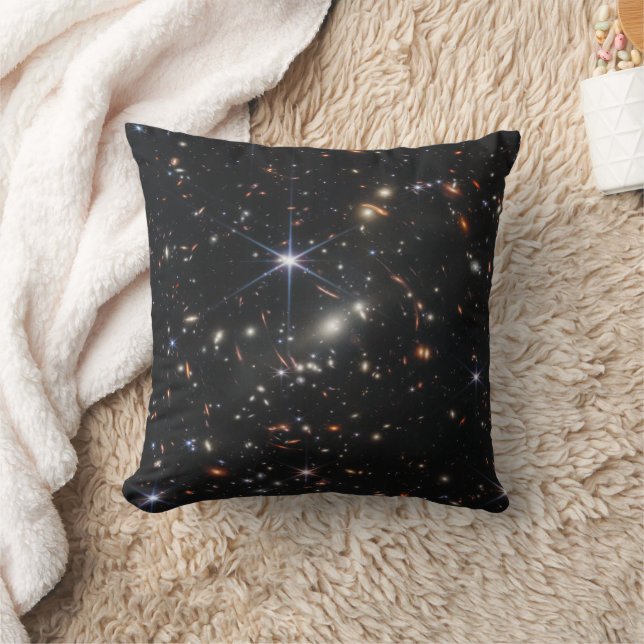 Webb's First Deep Field View of the Universe  Cushion (Blanket)