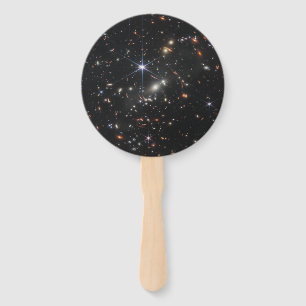 Webb's First Deep Field View of the Universe Hand Fan