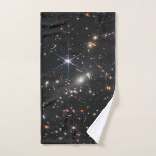 Webb's First Deep Field View of the Universe  Hand Towel