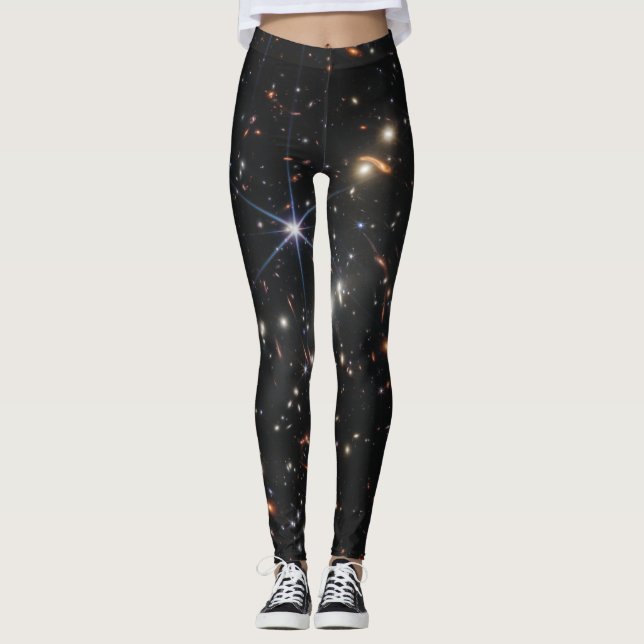 Webb's First Deep Field View of the Universe  Leggings (Front)