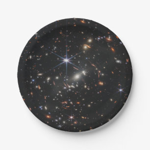 Webb's First Deep Field View of the Universe  Paper Plate