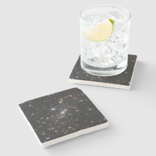 Webb's First Deep Field View of the Universe  Stone Coaster