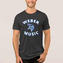 Weber Music (white letters w/blue outline)