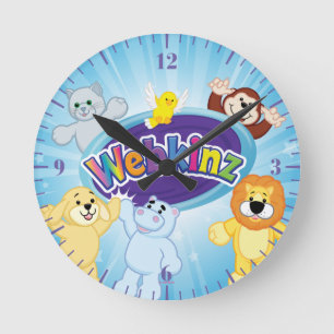Webkinz: Come In and Play Round Clock
