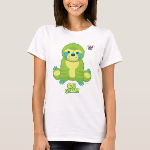 Webkinz Go Green Pattern T-Shirt