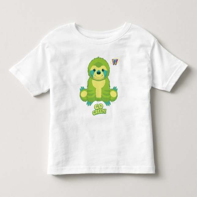 Webkinz Go Green Pattern Toddler T-Shirt (Front)