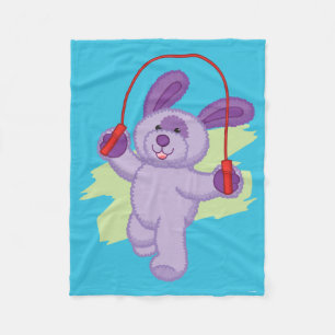 Webkinz   Grape Soda Pup Skipping Rope Fleece Blanket