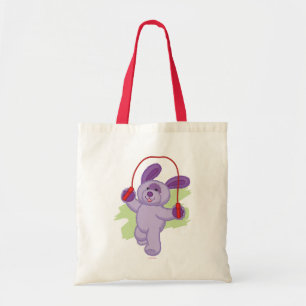 Webkinz Grape Soda Pup Skipping Rope Tote Bag