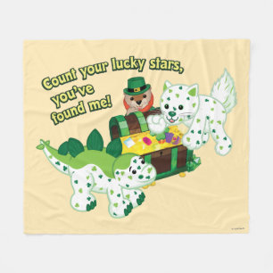 Webkinz Leprechaun
Clover Cat
Lucky Dino Fleece Blanket
