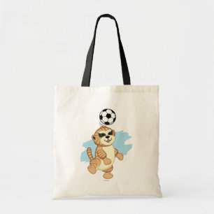 Webkinz   Meerkat Playing Soccer Tote Bag