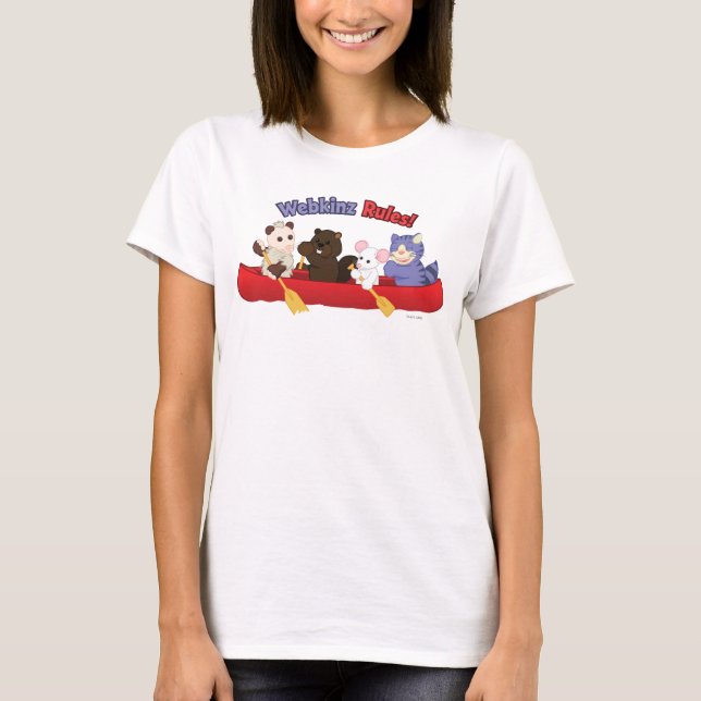 Webkinz | Webkinz Rules Canoe Trip T-Shirt (Front)