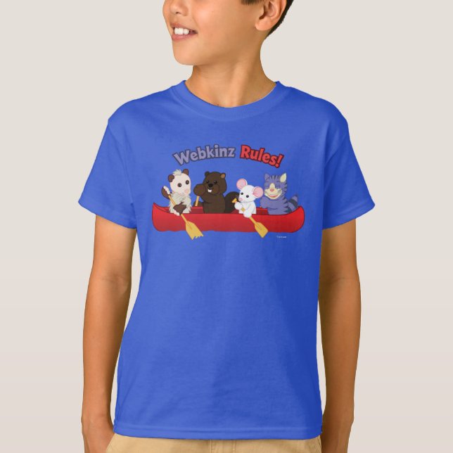 Webkinz | Webkinz Rules Canoe Trip T-Shirt (Front)
