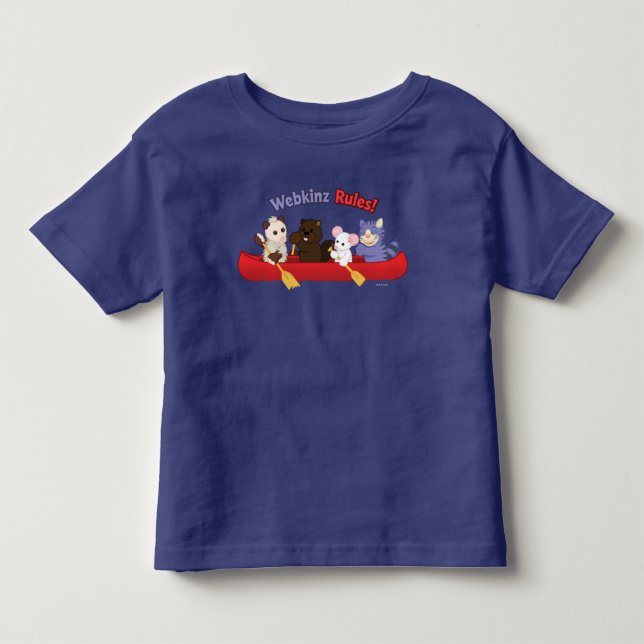 Webkinz | Webkinz Rules Canoe Trip Toddler T-Shirt (Front)
