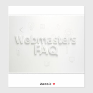 Webmasters FAQ