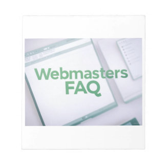 WebMasters FAQ Notepad
