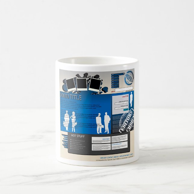 Website Layout Mug (Creator Uploaded)